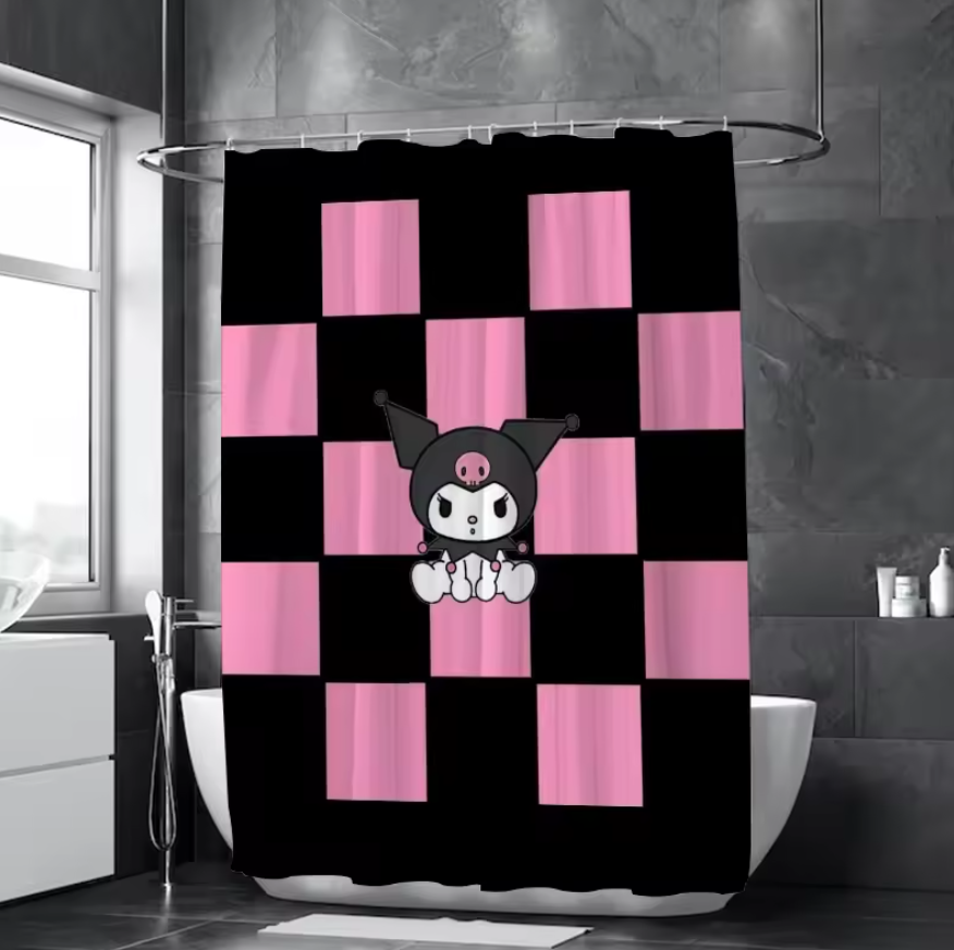 Kuromi Shower Curtains