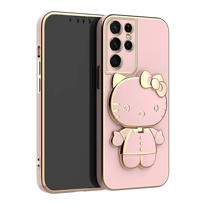 Hello Kitty Samsung A Case | Cute & Stylish Mirror Cover