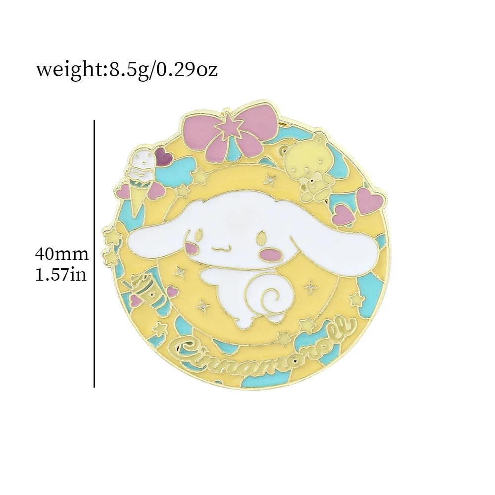 Kawaii Sanrio Christmas Lapel Pins