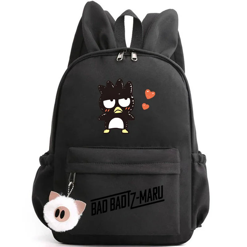 Cute Badtz Maru School Bag