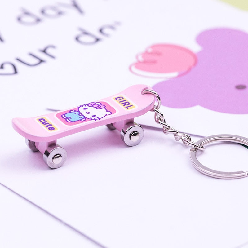 Sanrio Scooter Keychain