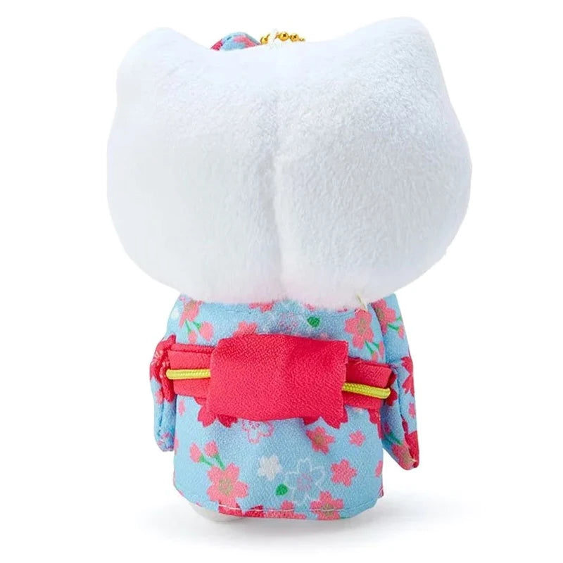 Hello Kitty Sakura Kimono Plush Keychain