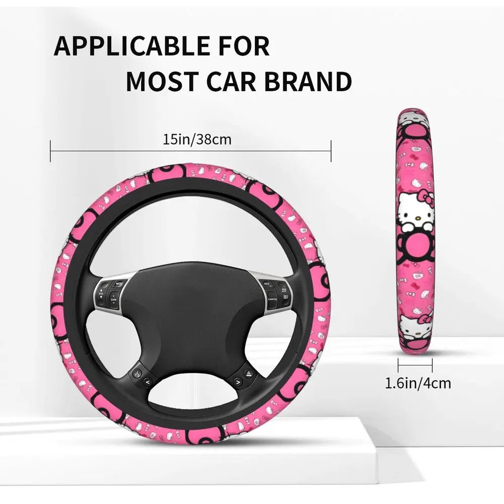 Sanrio Hello Kitty Steering Wheel Cover