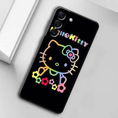 Hello Kitty Galaxy Phone Case | Black | Sleek & Anti-Scratch
