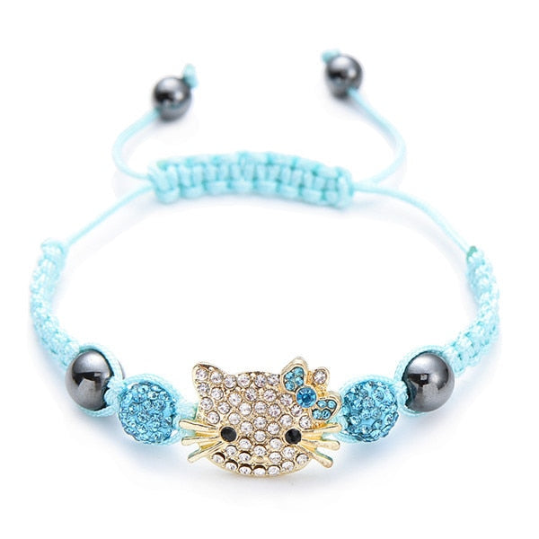 Hello Kitty Sanrio Diamond Beads Bracelet