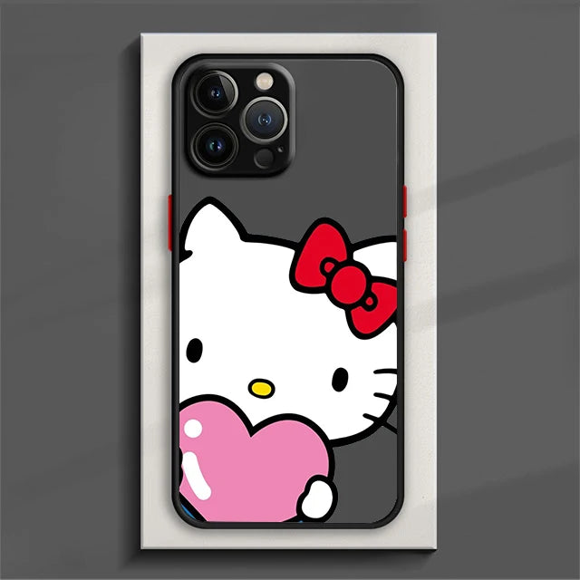 Hello Kitty Black Phone Case