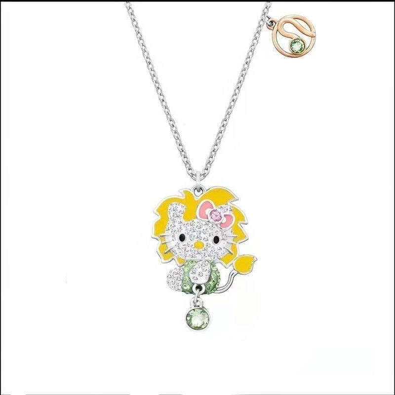 Hello Kitty Zodiac Sign Necklace