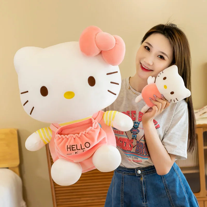 Hello Kitty Mother and Child Plushies