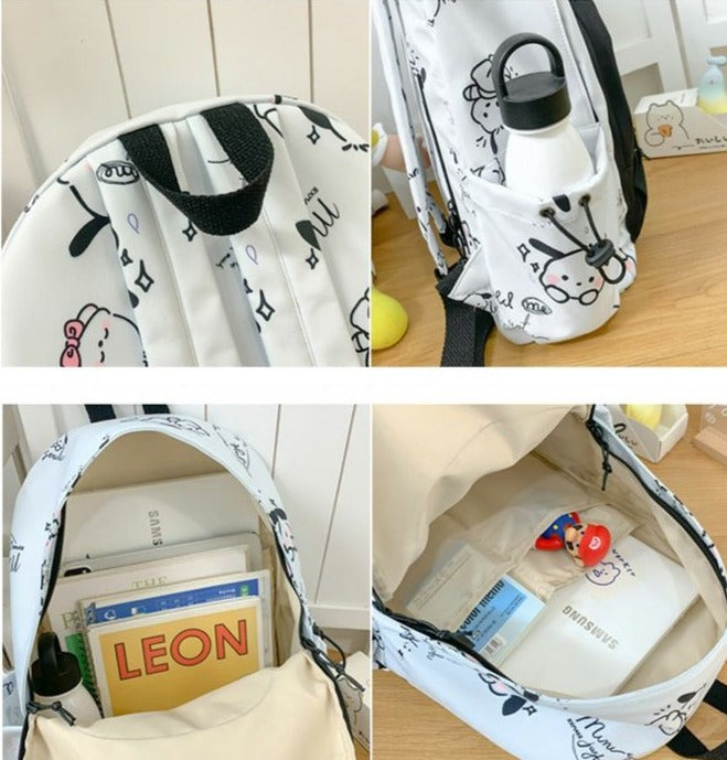 Cute Pochacco Schoolbag