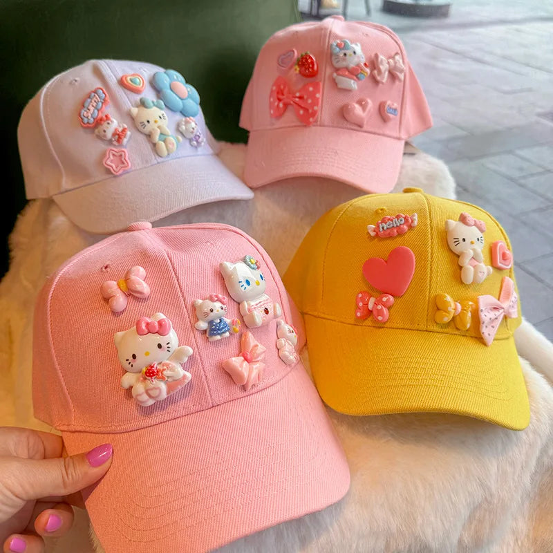 Cute Hello Kitty 3D Cap