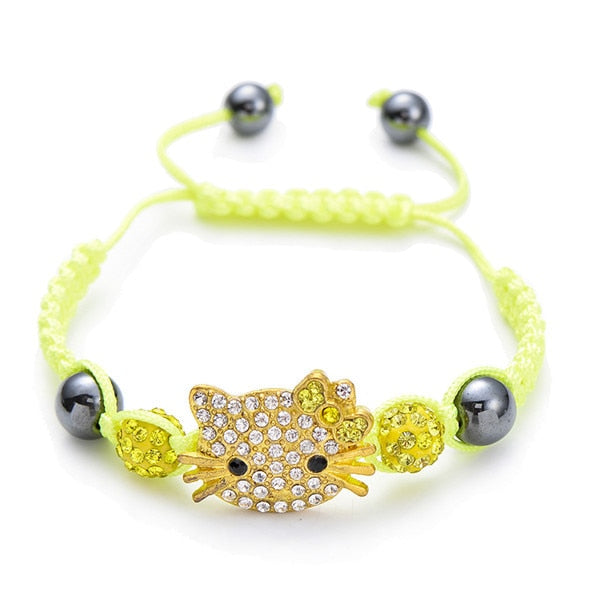 Hello Kitty Sanrio Diamond Beads Bracelet