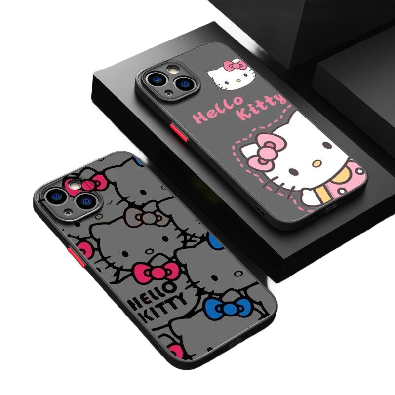 Hello Kitty Black Phone Case