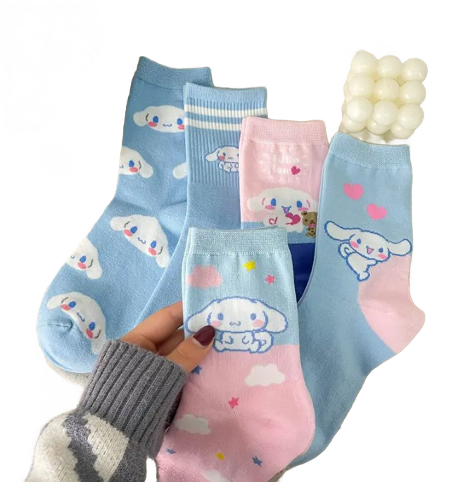 Cinnamoroll Socks | Sanrio Socks | Girls Socks