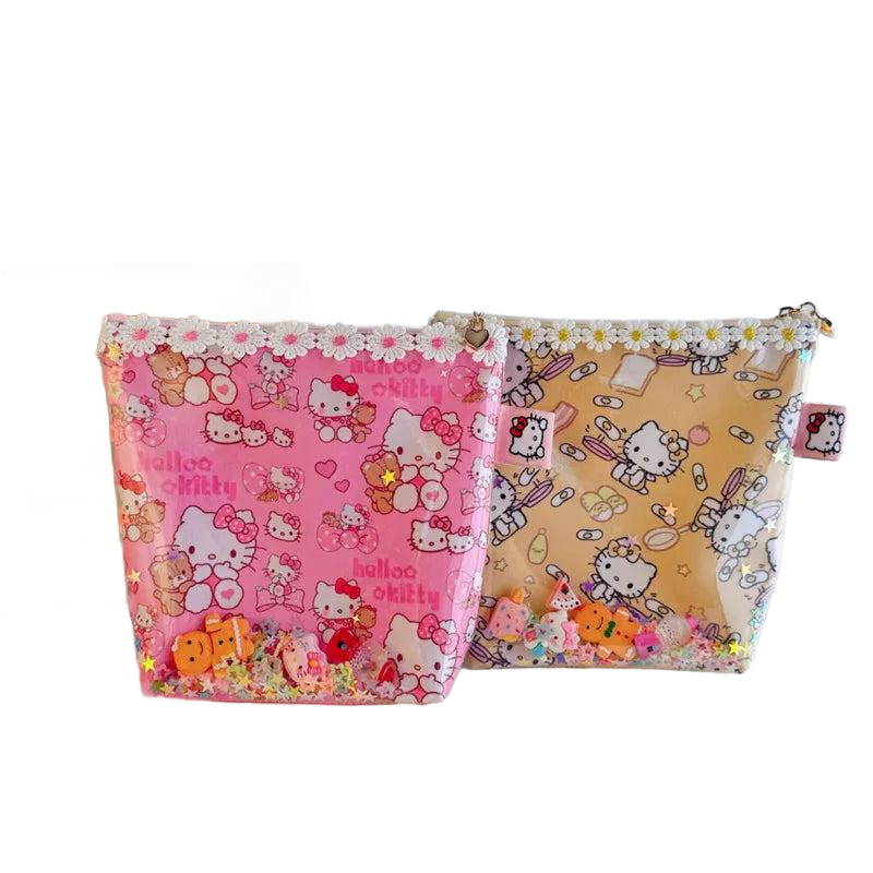 Stylish Hello Kitty Aesthetic Pouch Bag – Perfect for Fans