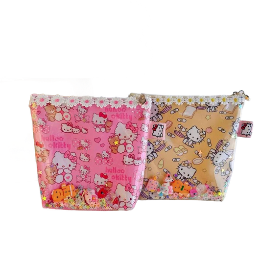 Stylish Hello Kitty Aesthetic Pouch Bag – Perfect for Fans