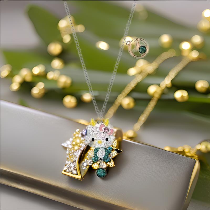 Hello Kitty Zodiac Sign Necklace