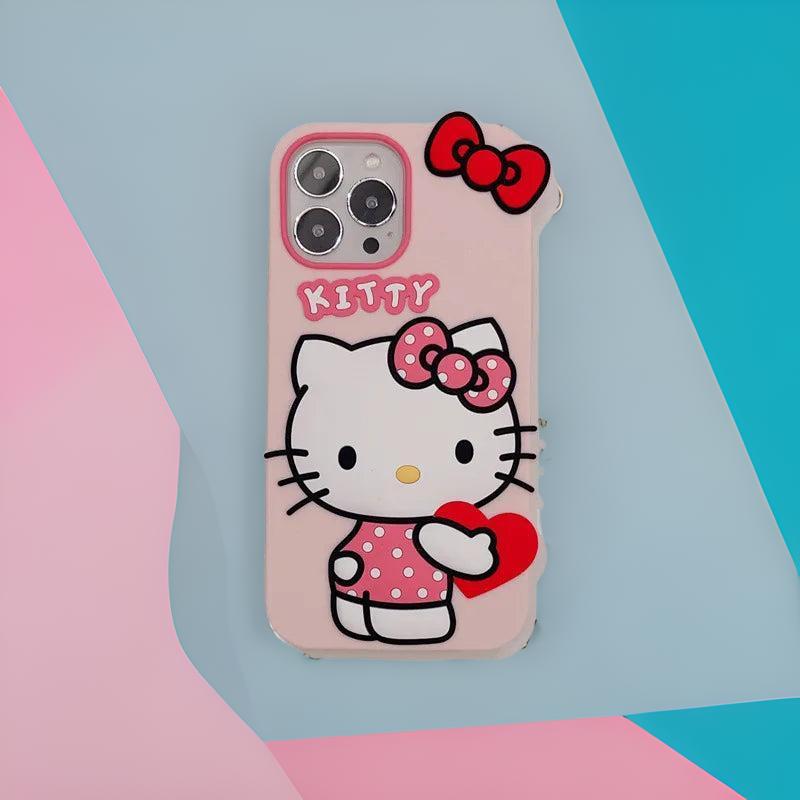 Hello Kitty Silicone Phone Case | iPhone 11 Silicone Case 