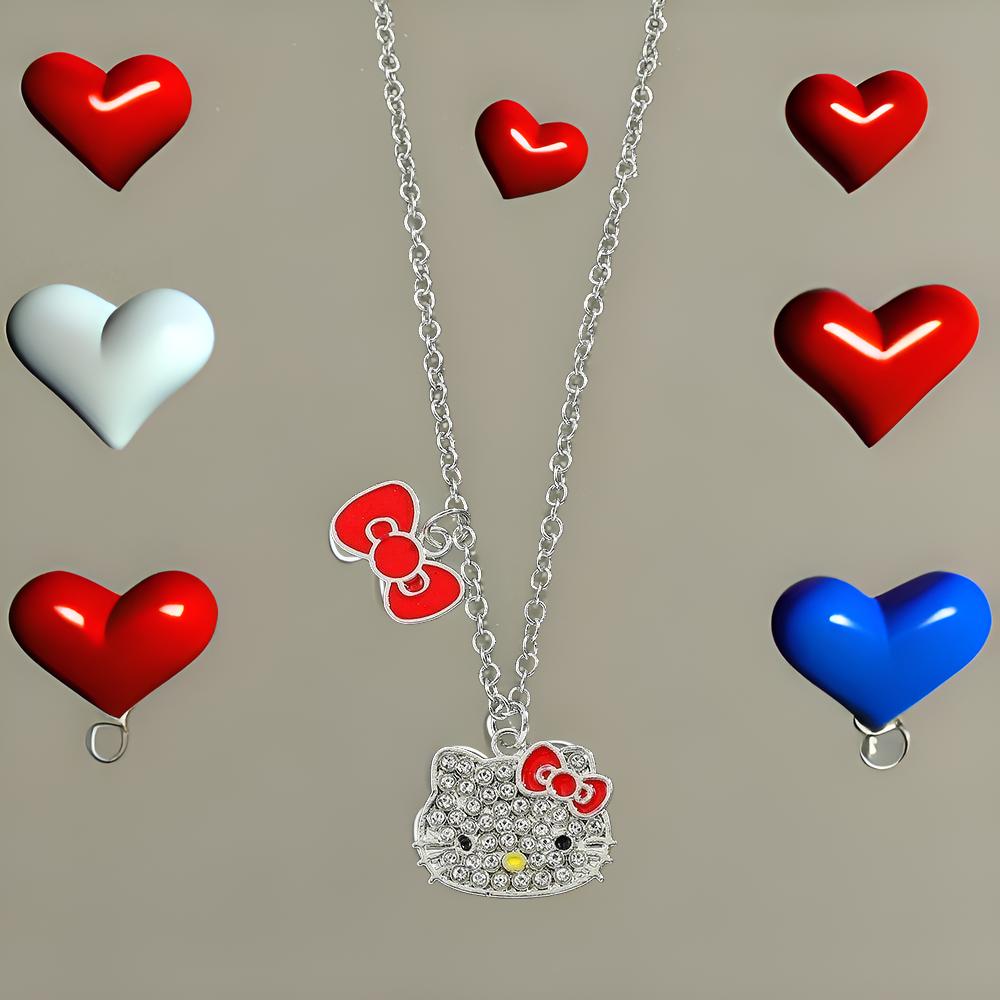 Hello Kitty Heart Necklace