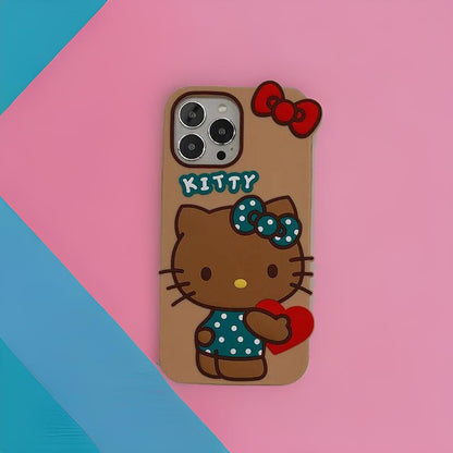 Hello Kitty Silicone Phone Case | iPhone 11 Silicone Case 