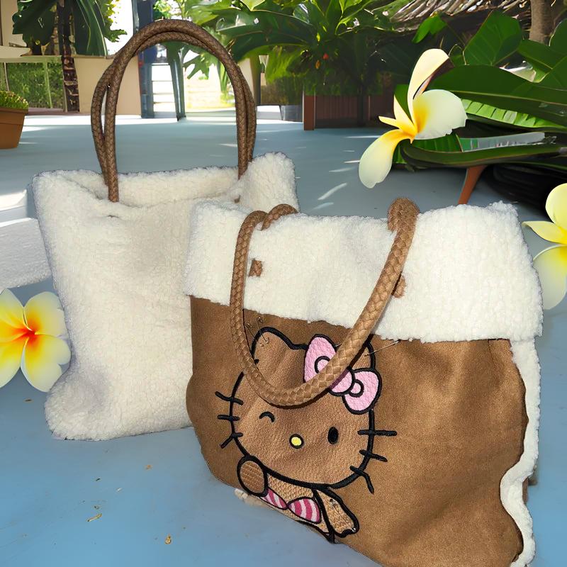 Hello Kitty Plush Bag from Hawaii – Adorable and Soft