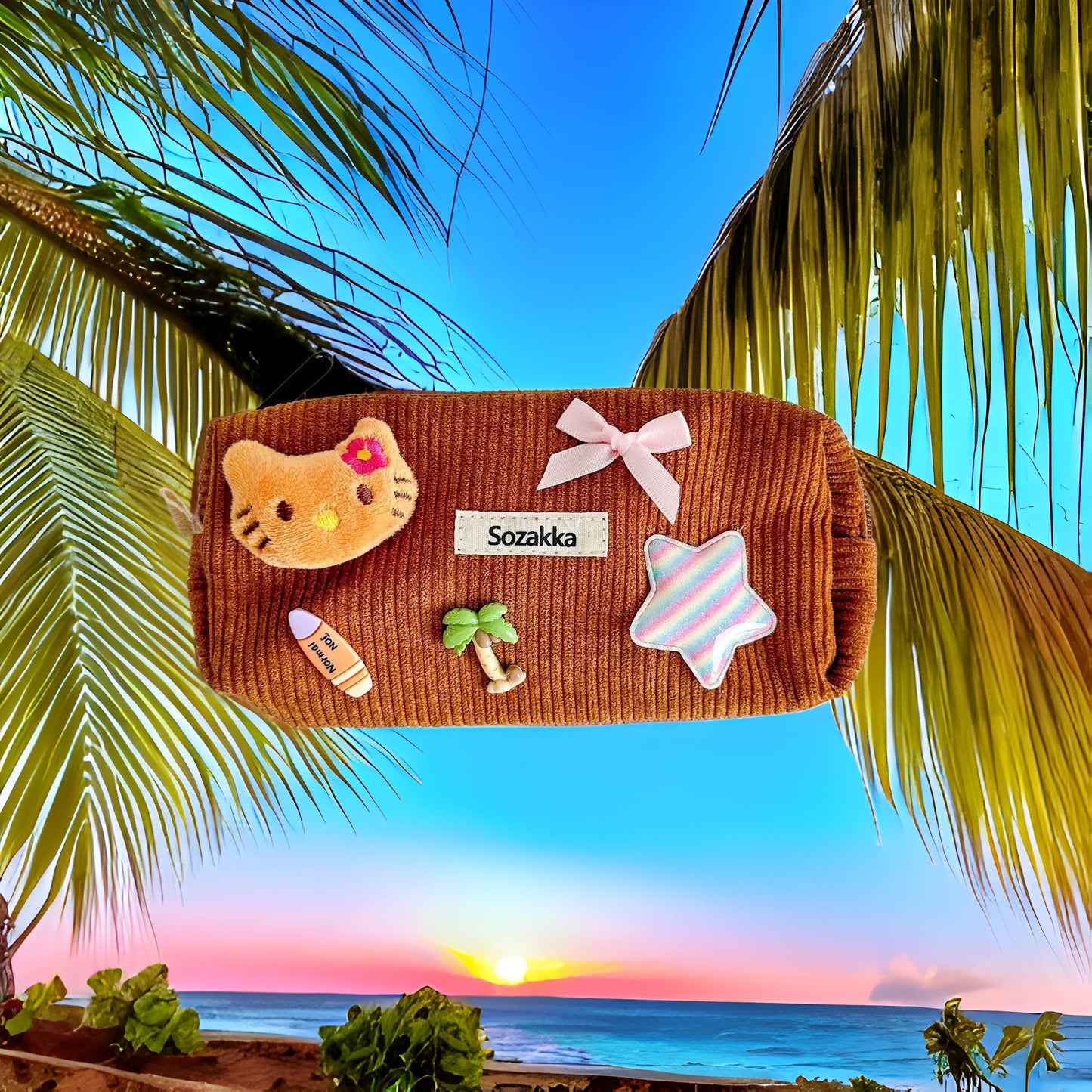 Hello Kitty Hawaii Pencil Case