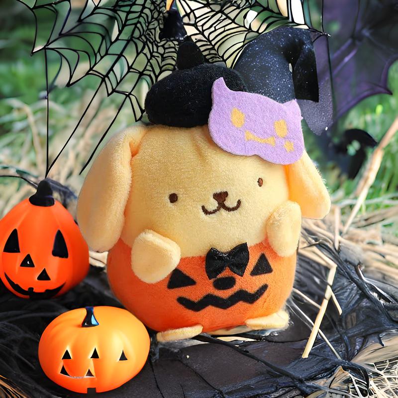 Cute Sanrio Halloween Plush Keychain