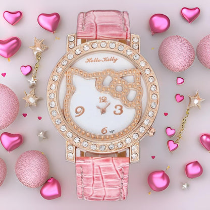 Hello Kitty Rhinestones Watch