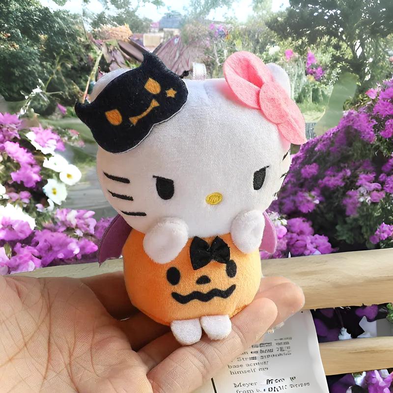 Cute Sanrio Halloween Plush Keychain