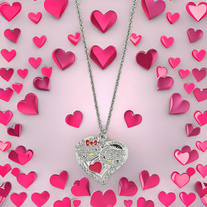 Hello Kitty Heart Necklace