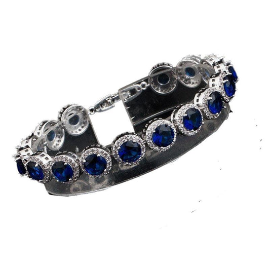 Classic Zircon Bracelets Silver