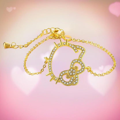 Hello Kitty Bracelet and Necklace