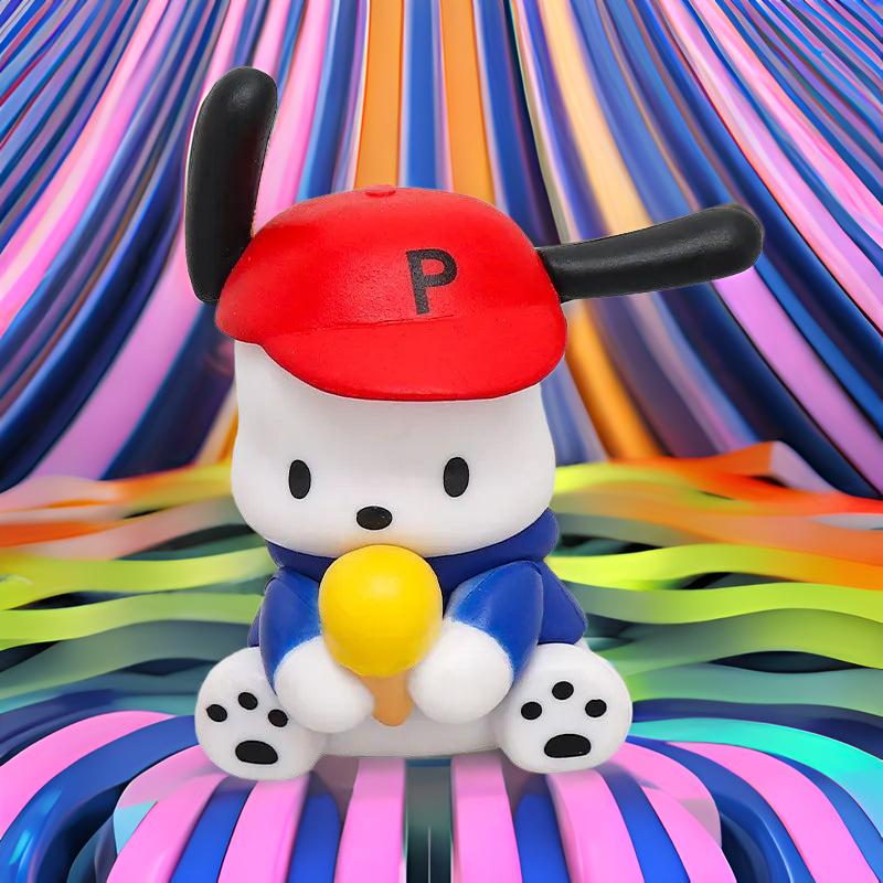 Pochacco Action Figure Car Decoration