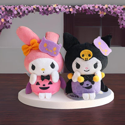 Cute Sanrio Halloween Plush Keychain