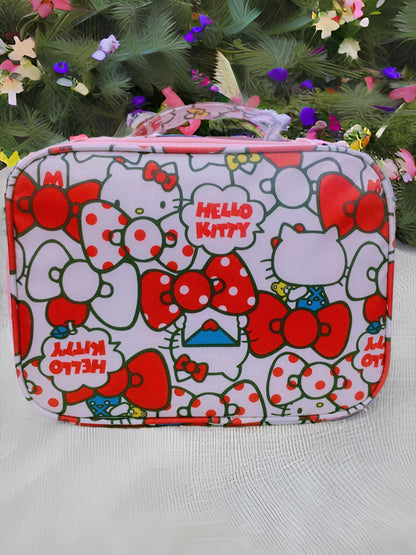 Vintage Hello Kitty Makeup Box Bag - Stylish and Timeless