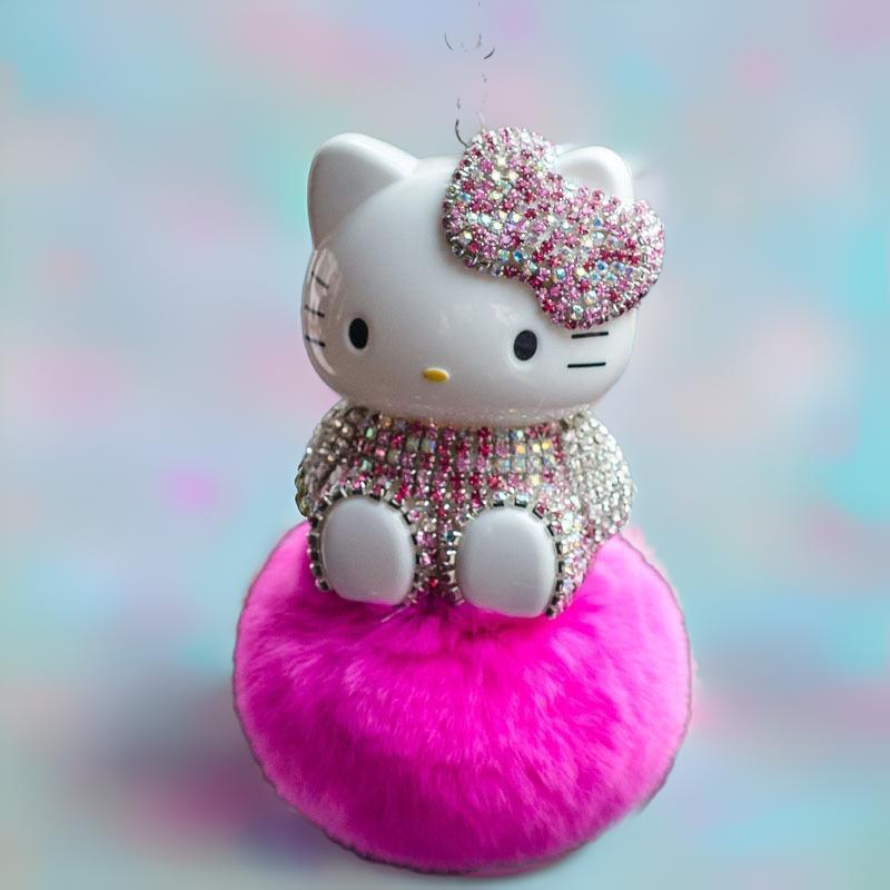 Hello Kitty Car Plush Pendant