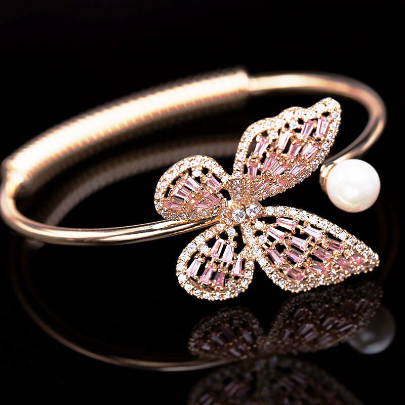 Butterfly Bracelet rose gold