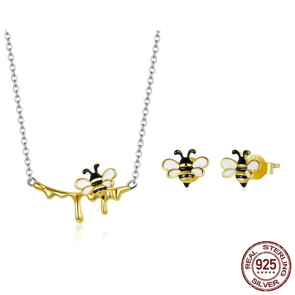 Honey Bee Jewelry Set