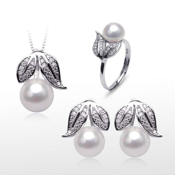 Freshwater pearl jewelry set