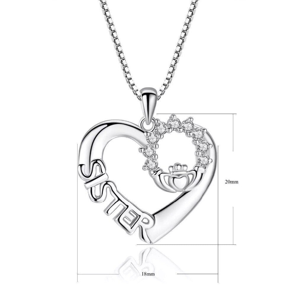 The Loving Sister Necklace silver