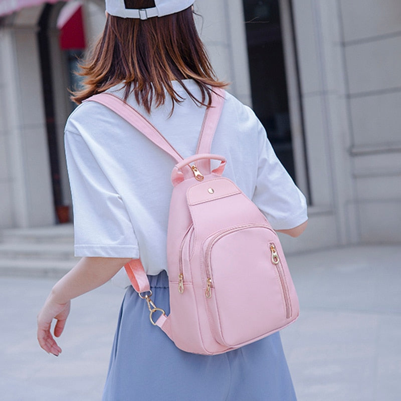 Fashion Ladies Small Backpack.