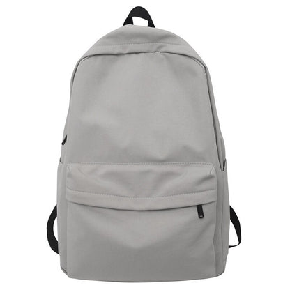 Solid Color Women Backpack.