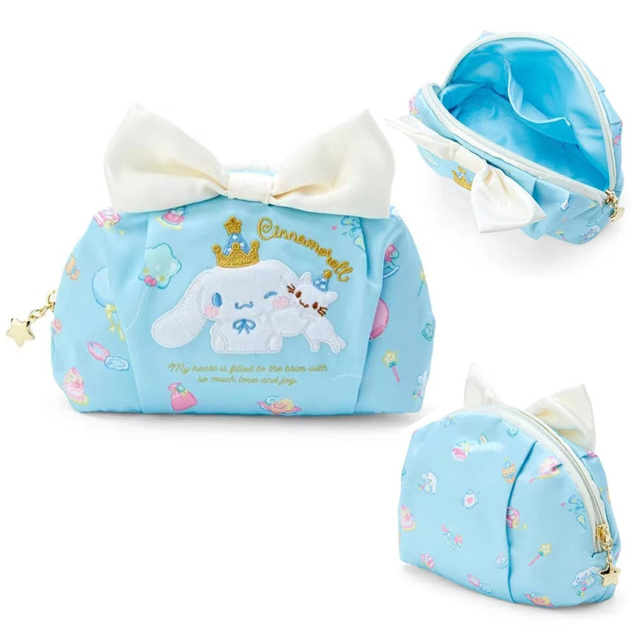 Cinnamoroll Hand-Carry Small Makeup Bag – Cute & Compact