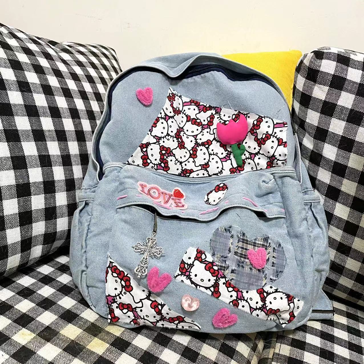 Hello Kitty Denim Bag