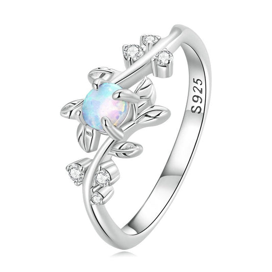 Silver Gemstone Ring