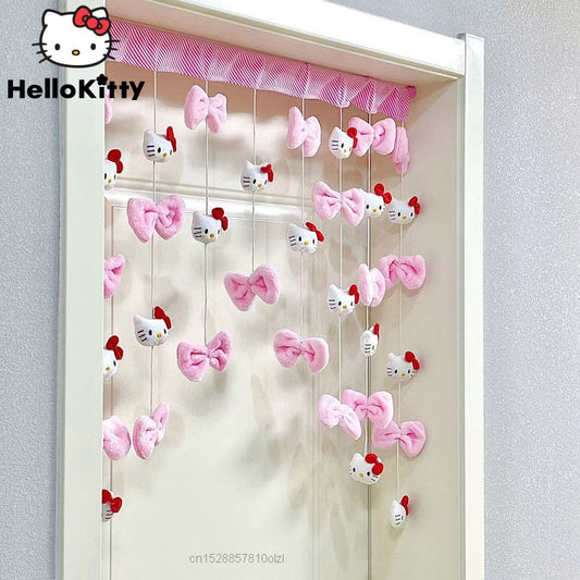 Sanrio Hello Kitty Cute Plush Doll Curtain