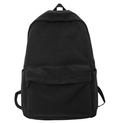 Solid Color Women Backpack.