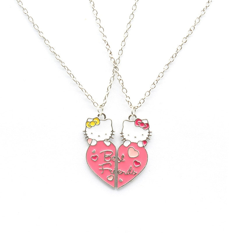 Hello Kitty Friendship Couple Necklace