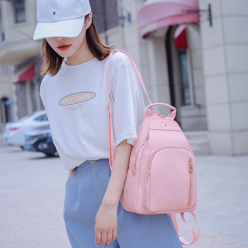 Fashion Ladies Small Backpack.