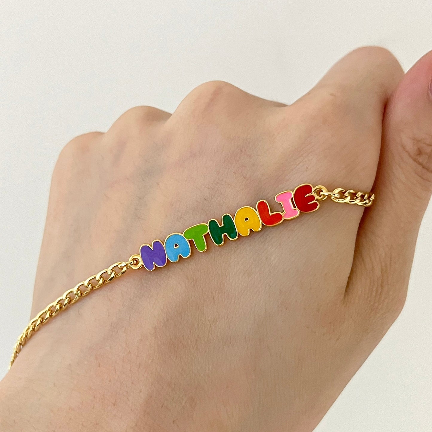 Custom Rainbow Bracelets