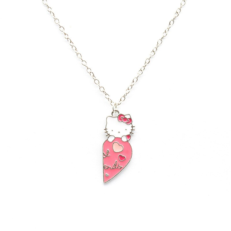 Hello Kitty Friendship Couple Necklace